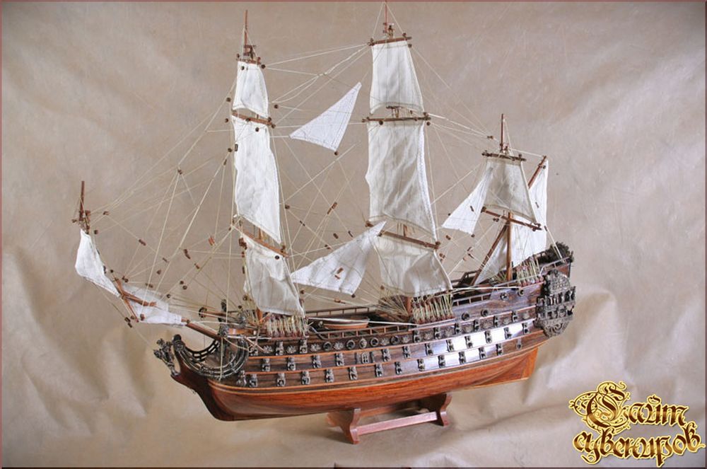 Модель корабля Soleil Royal